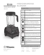 Предварительный просмотр 61 страницы Vitamix EXPLORIAN E320 Manual