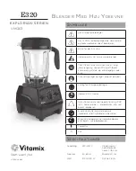 Предварительный просмотр 91 страницы Vitamix EXPLORIAN E320 Manual