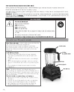 Предварительный просмотр 104 страницы Vitamix EXPLORIAN E320 Manual