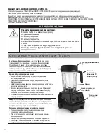 Предварительный просмотр 114 страницы Vitamix EXPLORIAN E320 Manual