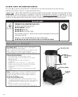 Предварительный просмотр 124 страницы Vitamix EXPLORIAN E320 Manual