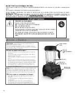 Предварительный просмотр 134 страницы Vitamix EXPLORIAN E320 Manual