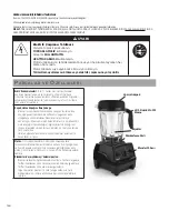 Предварительный просмотр 164 страницы Vitamix EXPLORIAN E320 Manual