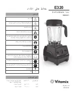 Предварительный просмотр 181 страницы Vitamix EXPLORIAN E320 Manual