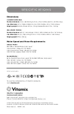 Preview for 14 page of Vitamix Mix'n Machine ADVANCE Use And Care Manual