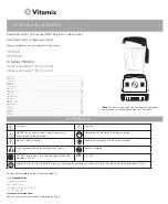 Preview for 1 page of Vitamix Professional Series 300 Manual