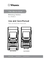 Vitamix The Quiet One In-Counter Use And Care Manual preview