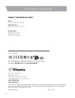 Preview for 24 page of Vitamix Total Nutrition Center Owner'S Manual