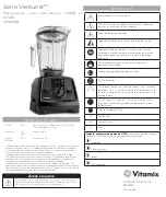 Preview for 13 page of Vitamix Venturis Series Manual