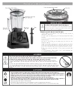 Preview for 14 page of Vitamix Venturist Instructions Manual