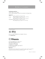 Предварительный просмотр 48 страницы Vitamix VM0103 Owner'S Manual