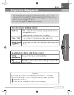 Preview for 5 page of vitantonio VBL-3 User Manual