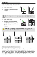 Preview for 6 page of vitapur GWF8BLK Use & Care Manual