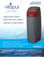 vitapur Pro Soft VWS296GR Installation, Use & Care Manual preview