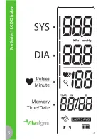 Предварительный просмотр 8 страницы Vitasigns ProSeries 1 VS45130-0200 Instruction Manual