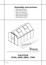 Vitavia Calypso 3000 Assembly Instructions Manual preview