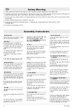 Preview for 6 page of Vitavia Cassiopeia 11500 Assembly Instructions Manual