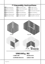 Предварительный просмотр 1 страницы Vitavia Cube 858 Assembly Instructions