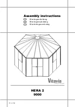 Vitavia Hera 2 9000 Assembly Instructions Manual preview