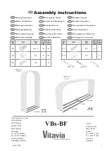 Предварительный просмотр 5 страницы Vitavia High 401 Assembly Instructions Manual