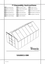 Vitavia VA0002-DM Assembly Instructions Manual preview