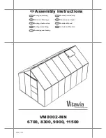 Vitavia VM0002-MN 11500 Assembly Instructions Manual preview