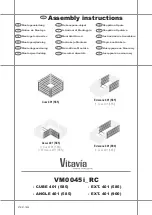 Vitavia VM0045i RC Assembly Instructions Manual preview