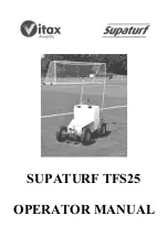 Vitax SUPATURF TFS25 Operator'S Manual preview