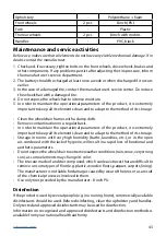 Preview for 43 page of Vitea Care MULTIPLUS DRVI0M Instructions For Use Manual