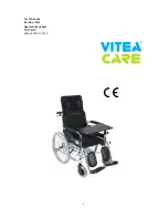 Vitea Care Recliner Plus VCWK7T User Manual preview