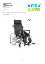 Preview for 1 page of Vitea Care Recliner Plus Assembly Instructions Manual