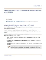 Предварительный просмотр 73 страницы Vitec Multimedia 17245 User Manual