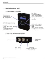 Preview for 11 page of Vitec Multimedia FOCUS FS-H60 User Manual