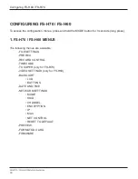 Preview for 19 page of Vitec Multimedia FOCUS FS-H60 User Manual