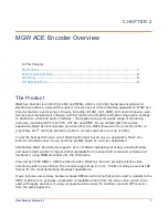 Предварительный просмотр 10 страницы Vitec Multimedia MGW Ace User Manual