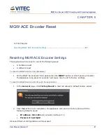 Предварительный просмотр 70 страницы Vitec Multimedia MGW Ace User Manual