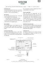 VITECTOR FRABA OSE-C 2323 User Manual предпросмотр