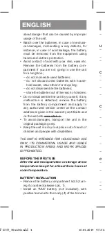 Preview for 4 page of Vitek 137892 Manual Instruction