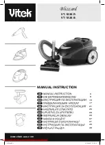 Preview for 1 page of Vitek blizzard vt-1836 b Manual Instruction