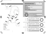 Предварительный просмотр 2 страницы Vitek Cobra Manual Instruction