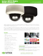 Предварительный просмотр 1 страницы Vitek Mighty VTD-MP2810WDR Specifications