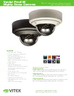 Предварительный просмотр 1 страницы Vitek Mighty VTD-MVP1850/L35 Specifications