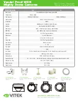 Preview for 2 page of Vitek Mighty VTD-MVP2810WDR Specifications