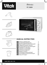 Предварительный просмотр 1 страницы Vitek Perseus VT-1695 Manual Instruction