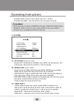 Preview for 22 page of Vitek Premium TVI VTC-IRT30-2812 Manual