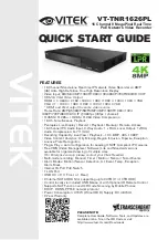 Vitek TRANSCENDENT VT-TNR1626PL Quick Start Manual preview