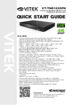 Vitek TRANSCENDENT VT-TNR1626PN Quick Start Manual preview