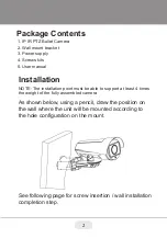 Preview for 2 page of Vitek Transcendent VT-TPTZ-B10X5N Quick Start Manual