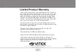 Preview for 12 page of Vitek Transcendent VTC-THB2RFS Manual