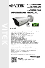 Preview for 1 page of Vitek Transcendent VTC-TNB2LPR Operation Manual